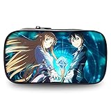 SHU-B Federmäppchen Farbe Bleistiftetui Große Aufbewahrung Bleistift Tasche Handheld tragbare Büro Briefpapier Tasche Geeignet Sword Art O