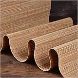 MMQGQ Einfache Bambus-Tischläufer, Natürliche Handgewebte Teenmatte, Rutschfestes Tischsat Für Die Hausküche Couchtisch, Wärmedämmung/Waschbar, Freier Schnitt(Size:30×150cm)