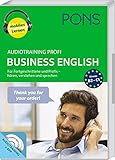 PONS Audiotraining Profi Business English. Für Fortgeschrittene und Profis - hören, verstehen und sp