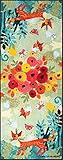 Rosina Wachtmeister Un Giro in Giro Fußmatte 75 x 190 cm SLD1905-075x190 Fußabtreter, Türmatte, Schmutzfangmatte, Schmutzfänger, Küchentepp