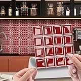 10Pcs 3D-Mosaik-Kristall-Küchenfliesen-Aufkleber Für Wände Peel And Stick Diy Wasserdichte Selbstklebende Fliesenaufkleber Bodenaufkleber-15 * 15 C