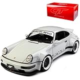 GT Spirit Porsche 911 964 RWB Duck TailCoupe Grau Rauh-Welt 1988-1994 Nr 187 1/18 M