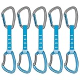 Petzl Packung mit 6 Sicherheitskarabinern, Unisex, Erwachsene, 12 cm, B