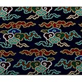 GOONSDS Satin Stoff Imitieren Seidenbrokat Damast Jacquard Bekleidung Kostüm Polster Einrichtung Cheongsam 75Cmx50cm,B