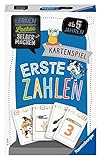 Ravensburger 80658 - Lernen Lachen Selbermachen: Erste Zahlen, Lernspiel ab 5 Jahren, Kinderspiel für 2-4 Spieler, Kartensp