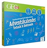 FRANZIS 67171 - GEOlino Adventskalender, 24 spannende Experimente aus Technik und Elektronik, mit vielen elektronischen Bauteilen für technikverliebte Kinder ab 8 J