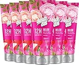 Duschdas Duschgel Damen 6er Pack Pfingstrose & Litschiduft für ein belebendes Gefühl (6 x 200 ml)