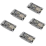Varadyle 5 StüCk Kabellos Modul CH340 NodeMcu V3 Lua WiFi IoT Entwicklung Board Basierend auf ESP8266 ESP-12E