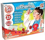 Science4you - Mein Erster Experimentierkasten, Chemiebaukasten - Forscherset fur Kinder mit 25 Experimenten Einschließlich Molekulbaukasten - Ideal Geschenk und Lernspiel fur Kinder ab 8 J