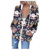 HHOP Weihnachten yogakleidug blusentops Damen ärmellos Elegante blusen blusen Kurzarm Damen dünner Strickpullover wickeloberteil Damen d Pulli lila Sweatshirt Damen st Pauli Trik