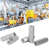 Sechskantgewindemutter, Lange Muttern, Kohlenstoffstahl Korrosionsbeständig Weit verbreitet Hohe Härte Industrielle Anwendung Maschinenindustrie(M10*50)