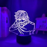 3D-Illusionslicht Anime Led Light Goodnight Punpun für Schlafzimmerdekoration Nachtlicht Geburtstagsgeschenk Room Decor Tisch 3d Lampe Manga Goodnight Punpun Unterhaltungsveranstaltungsdek