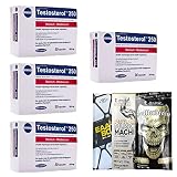 4x Megabol Testosterol 250 inkl. 3x gratis Samples | 30 Kapseln je Packung (insg. 120 Stück) | Body Building Kraftsport Training Fitness Testosteron (Bundleangebot)