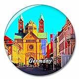 Deutschland Speyer Kühlschrank Magnete Dekorative Magnet Flaschenöffner Tourist City Travel Souvenir Collection Geschenk Starker Kühlschrank Aufkleb