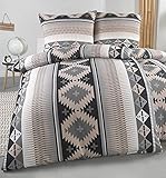 DreamHome 4 teilige Bettwäsche Mikrofaser AllSeason Bettbezug für Bettdecke, Steppdecken 135x200 und Kissen 80x80 Große Auswahl an Farben, Kissenbezug