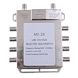 prasku Satellite Max 8 Ausgänge Multi-Weg Video Multi-Switch Js-ms28