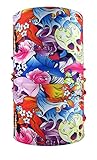 HeadLOOP Multifunktionstuch Tattoo Totenkopf Schlauchtuch Schal Halstuch Kopftuch M