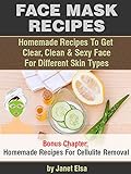 Face Mask Recipes: Homemade Recipes To Get Clear, Clean & Sexy Face For All Skin Types (English Edition)