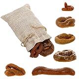 TOYANDONA Gefälschte Hund Poop Gefälschte Poop Neuheit Schwimm Gefälschte Poop für April Fools Day Halloween Gags& Streich W