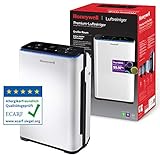 Honeywell Premium-Luftreiniger (True HEPA, Allergie, Luftqualitätssensor, CADR 204 m3/h, 4-stufige Filtrierung) HPA710WE