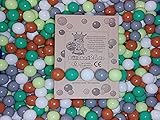 300 Bälle, Bio-Kunststoff Bällebad Bälle aus nachwachsenden Zuckerrohr - Rohstoffen, 6cm Ø, Kindergarten und Gewerbequalität - BB01