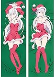 Re: Leben in Einer Anderen Welt von Null Emilia 77013 Santa Claus Anime Kissenbezug/Körperkissenbezug, doppelseitige Muster Pfirsichhaut / 2WT. Wurfkissenbezug, Anime Fans 'Lieblingskissenbezüg