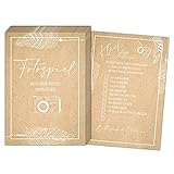 Fotospiel Hochzeit, 50 Fotospiel-Karten für Gäste Hochzeit, Hochzeitsspiel, Fotospiel Hochzeit Karten, Fotoaufgaben Hochzeit (Boho)