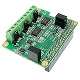 RS485 CAN HAT for Raspberry Pi Via SPI Onboard 1 x CAN Bus MCP2515 Transceiver 2 x RS485 Bus SC16IS1752, Signal and Power Isolated, ESD Protection Port, Stable Long-Distance Communication M