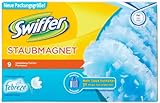 Swiffer Staubmagnet Tücher NF mit Febrezeduft, 2er Pack (2 x 9 Stück)