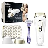 Braun IPL Silk Expert Pro 5 PL5137 Generation IPL, dauerhaft sichtbare Haarentfernung für Damen und Herren, mit Deluxe-Tasche, Venus Rasierer und Präzisionskopf, weiß und g