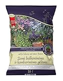 BIOHUMUS & SOIL | BLUMENERDE FÜR Balkon- UND ZIMMERPFLANZEN | zum Pflanzen und Vermehren | Grünpflanzenerde | Blumenerde | Zimmergewächsenerde | Paket 16 L