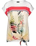 Taifun Womens 1/2 Arm T-Shirt, Offwhite Gemustert, 42