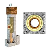Keramik Schornstein 7.0 m Ø 180 Firend Universal Isoliert Massiv B