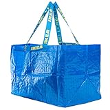 Ikea FRAKTA Tragetaschen in blau; (71l); 10 Stück