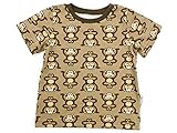 Kleine Könige Baby Kinder T Shirt Jungen · Modell AFFE Äffchen braun, braun · Ökotex 100 Zertifiziert · Größe 122/128