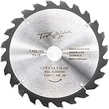 TrendLine HM-Kreissägeblatt 210 mm, Bohrung 30 mm, 24 Z