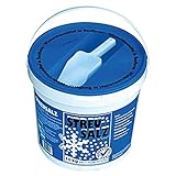 Esco Streusalz Winter 10 kg I Auftausalz gegen Schnee und Eis I Eimer mit Handschaufel I Streugut für Winterdienst/Räumpflicht I Tausalz als Winterstreu gegen G