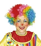 Guirca - Clown-Perücke für Kinder, mehrfarbig (4621)