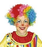 Guirca - Clown-Perücke für Kinder, mehrfarbig (4621)