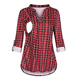 pitashe_Stillshirt Damen Umstandskleid Sommer Schwangerschaft Kleid Skaterkleid Schönes Stillkleid Mutterschafts Kleid Schwangere Kleid Zum Stillen Umstands Gerafften Diskretes Stretchk