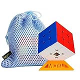 OJIN MoYu MoFang JiaoShi 2020 RS3M 3x3x3 Würfelwürfel Klassenzimmer 2020 MF3RS3M 3X3 MF3 RS3 M V3 Würfelpuzzle mit einem Würfelstativ und einem Würfelbeutel (Stickerless)