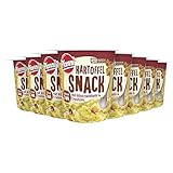Großverbraucher Deal - Pfanni Kartoffel Snack mit Röstzwiebeln & Croutons aus nachhaltiger Landwirtschaft ideal für zwischendurch, 8er Pack ( 8 x 56 g )