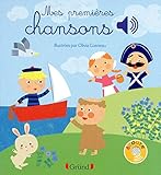 Mes premières chansons - Livre sonore avec 6 puces - Dès 1