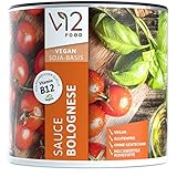 Sauce Bolognese mit Vitamin B12 | Vegan | Glutenfrei | Laktosefrei | 288 G