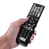 Bewinner Universal RC-799M Fernbedienung Ersatz für Onkyo AV-Receiver (Schwarz, Batterie Nicht im Lieferumfang enthalten)