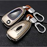 ZYHYCH TPU Key Cover Remote Case,Passend für Ford Focus MK3 Mondeo Fiesta Kuga ECOSPORT Escape Ranger S-Max C-Max,G