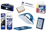 Holmenkol Profi Set 8-teilig Wax Ski Snowboard Nordic Wachs Pflege Reparatur Semi Edg