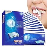 White Stripes, White Stripes Zähne Bleaching Stripes, 28pcs Gel ZäHne Aufhellen Professionelle Kit, Oral Hygiene Pflege Streifen für Falsche ZäHne Veneers Zahnarzt Bleichen G