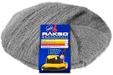 RAKSO Bodenprofi Scheifscheibe rostfreie Edelstahlwolle, 1x Scheifscheibe für Einscheibenmaschinen, Kristallisation, Veredelung Marmor-, Natursteinbö