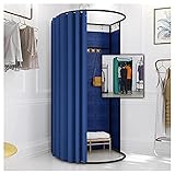 Bekleidungsgeschäftshaus, Umkleidekabine,tragbare Ankleidekabine Umzugspur Umkleideraum Privacy Partition Screen stabile Metallrahmen für Büro Outdoor-Aktivitäten,6 Farben Anpassungsraum-Ank